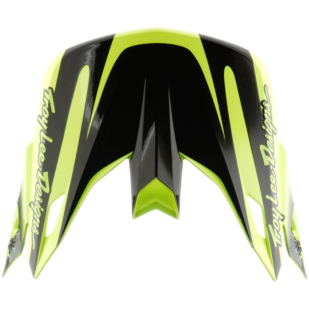 Hjälmskärm SE5 Polycarbonate Neongul TROY LEE DESIGNS En storlek vuxen