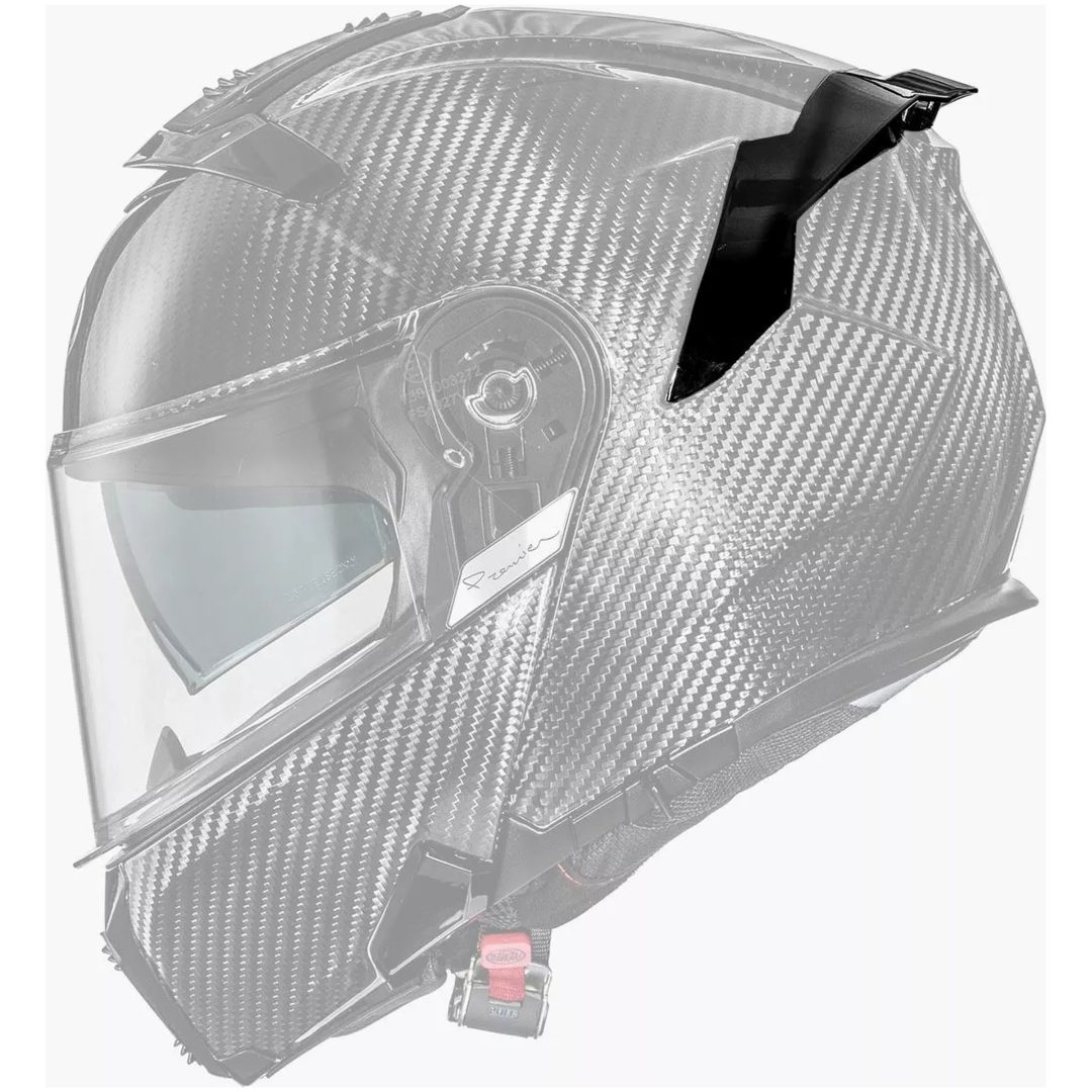 Hjälmspoiler Legacy Gt Svart Glansig Premier L-2XL