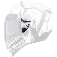 Hjälmtillbehör Airform Crestfallen Svart Vit ICON