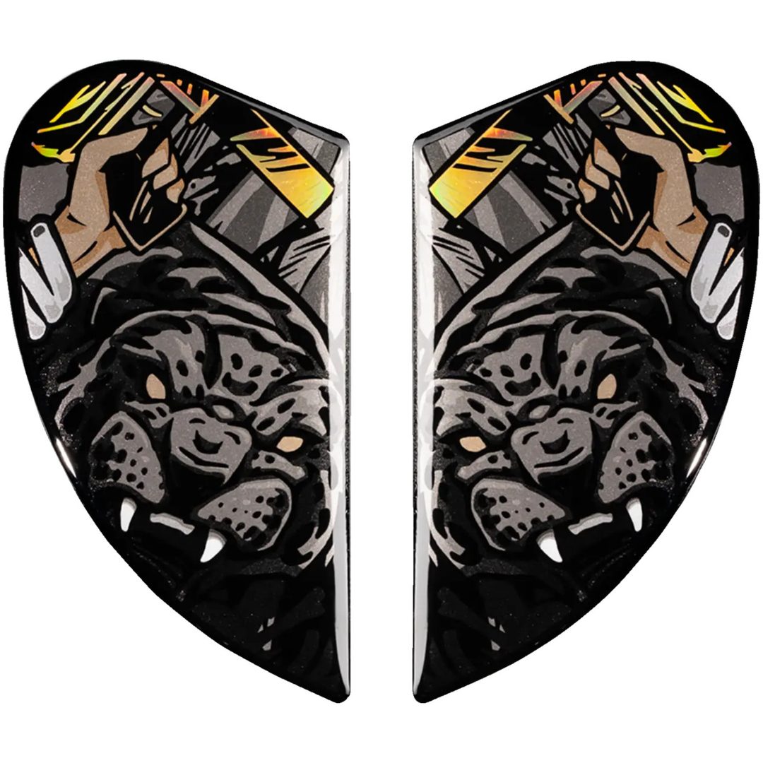 Hjälmtillbehör Airframe Pro Side Plate Guld ICON En storlek