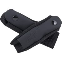 Hjälmtillbehör Chin Strap Cover Set Svart ALPINESTARS