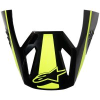 Hjälmvisir S-M3 Radium Svart/Vit ALPINESTARS