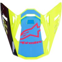 Hjälmvisir Sm10 Unit Gul/Svart ALPINESTARS