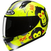 HJC Hjälm C10 Geti MC3HSF Fluo Gul XS