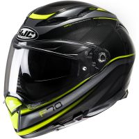 HJC Hjälm F70 Diwen Svart/Fluo Gul MC3H XS, 54-55cm