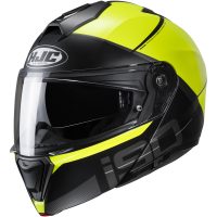 HJC Hjälm i90 May Fluo Gul/Svart MC3HSF, XS 54-55cm