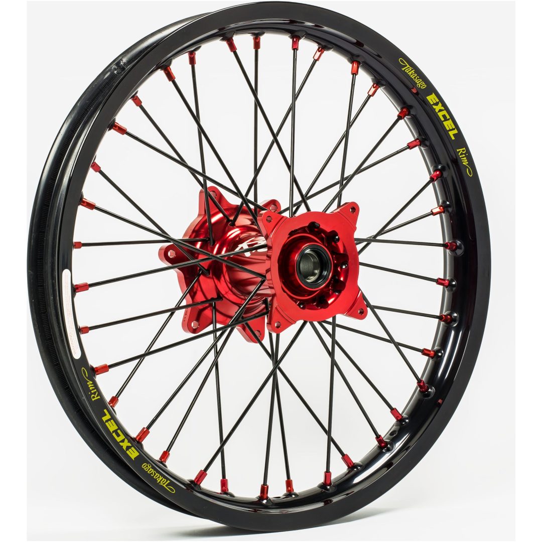 Hjul ELITE MX-EN Bak 19" Röd KITE Hjulenhet