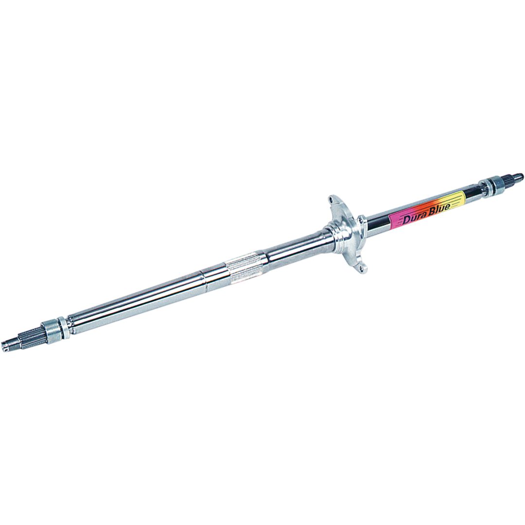 Hjulaxel Eliminator 2+2 Justerbar Silver Zinc Finish DURA BLUE – bild 2