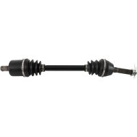 Hjulaxelkit Komplett Svart/chrome MOOSE RACING