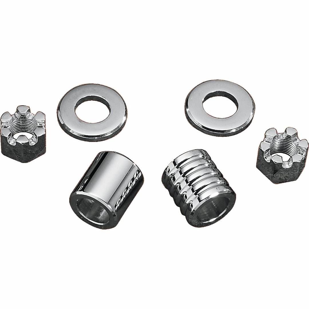 Hjulaxelsats Silver/chrome COLONY