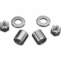 Hjulaxelsats Silver/chrome COLONY