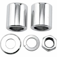 Hjulaxelsats Silver/chrome COLONY