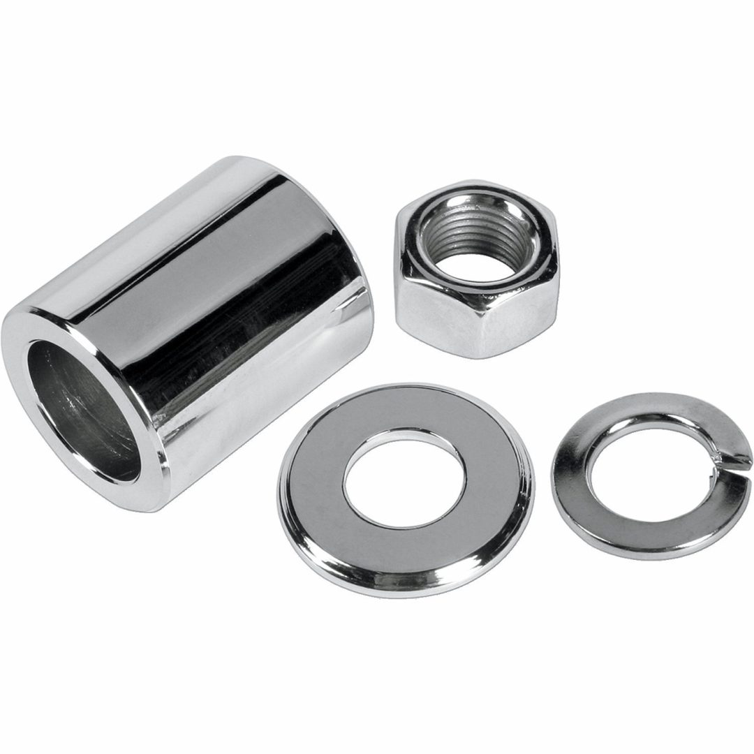 Hjulaxelsats Silver/chrome COLONY