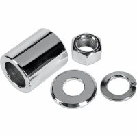 Hjulaxelsats Silver/chrome COLONY