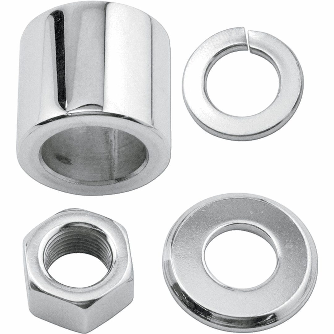 Hjulaxelsats Silver/chrome COLONY