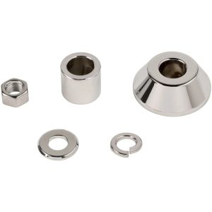 Hjulaxelsats Silver/chrome COLONY
