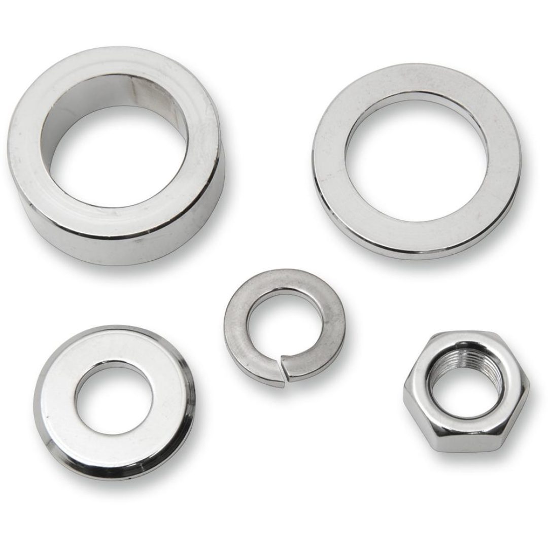 Hjulaxelsats Silver/chrome COLONY
