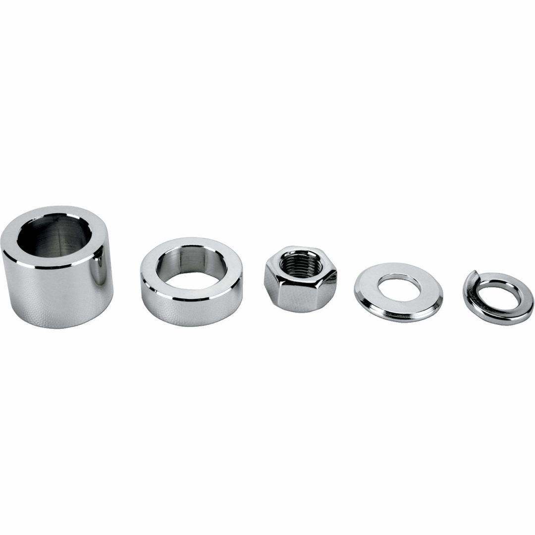 Hjulaxelsats Silver/chrome COLONY