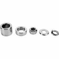 Hjulaxelsats Silver/chrome COLONY