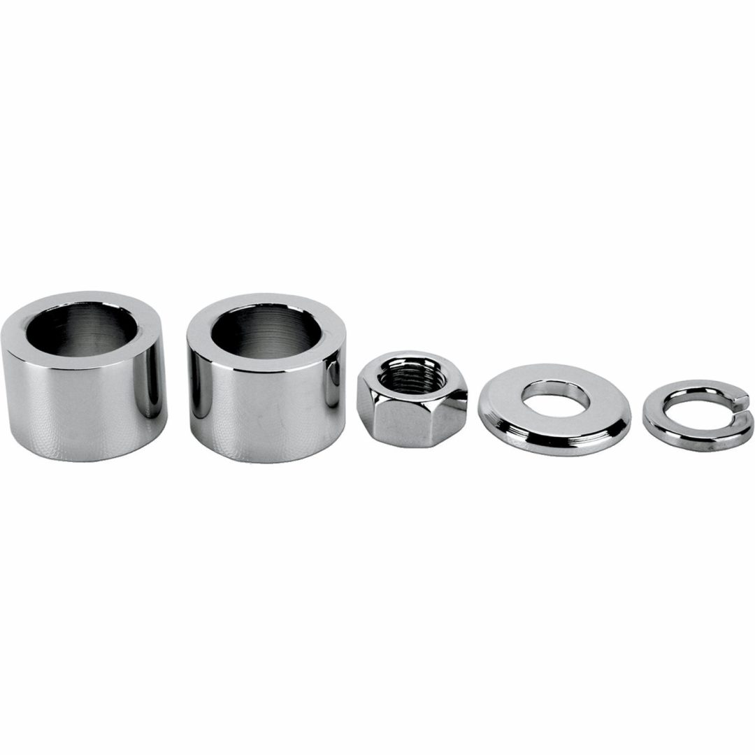 Hjulaxelsats Silver/chrome COLONY
