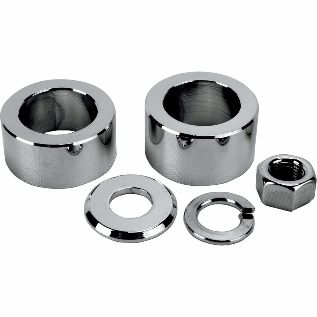 Hjulaxelsats Silver/chrome COLONY