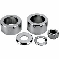 Hjulaxelsats Silver/chrome COLONY