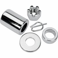 Hjulaxelsats Silver/chrome COLONY