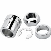 Hjulaxelsats Silver/chrome COLONY