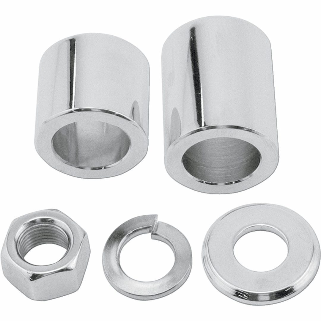 Hjulaxelsats Silver/chrome COLONY