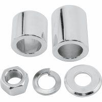 Hjulaxelsats Silver/chrome COLONY