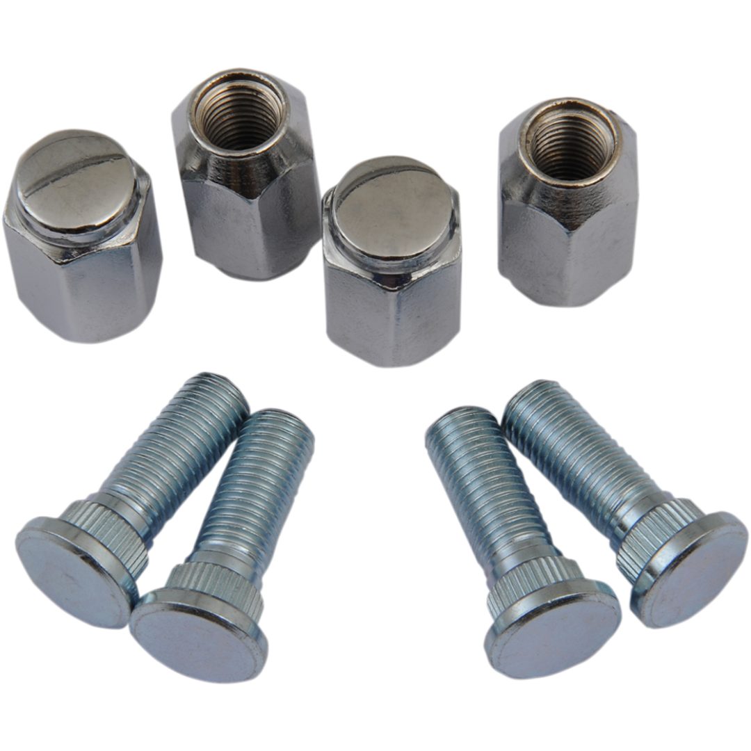 Hjulbult Kit MOOSE RACING Silver