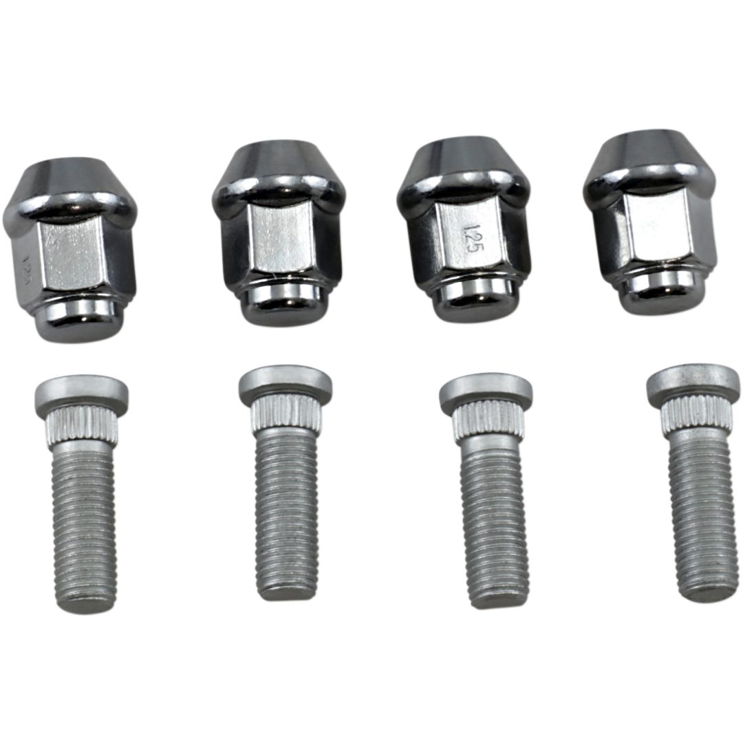 Hjulbult Kit MOOSE RACING Silver