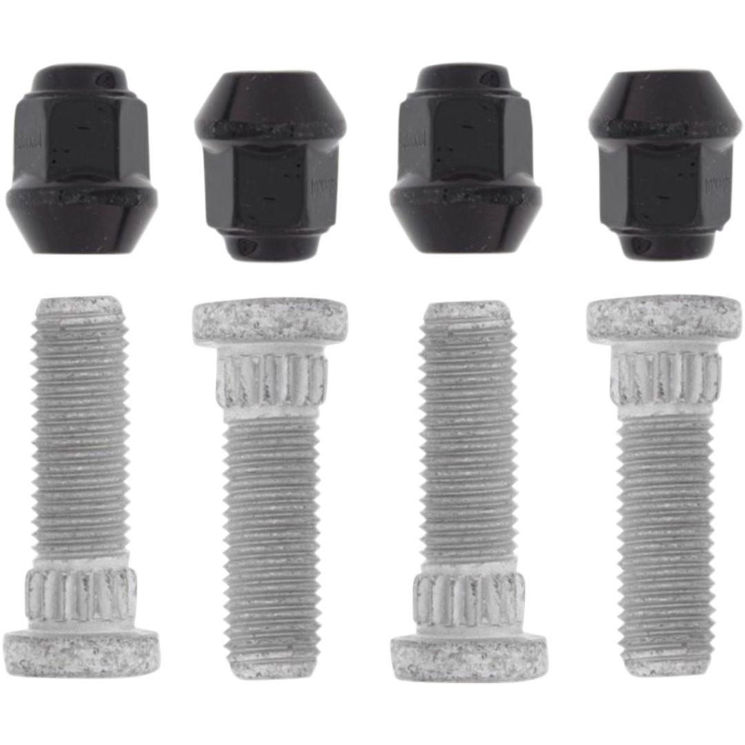 Hjulbult Kit MOOSE RACING Silver
