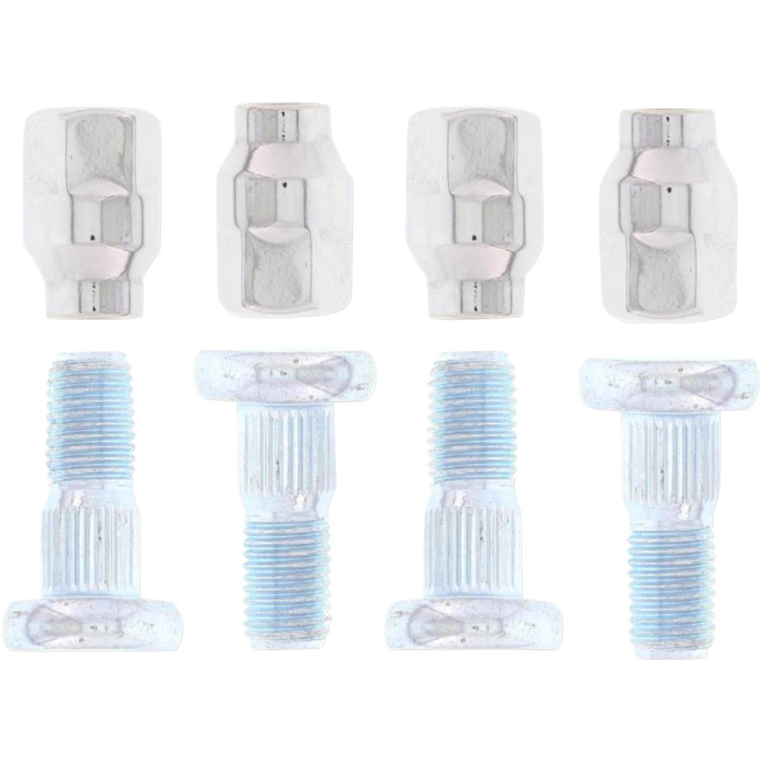 Hjulbult Kit MOOSE RACING Silver