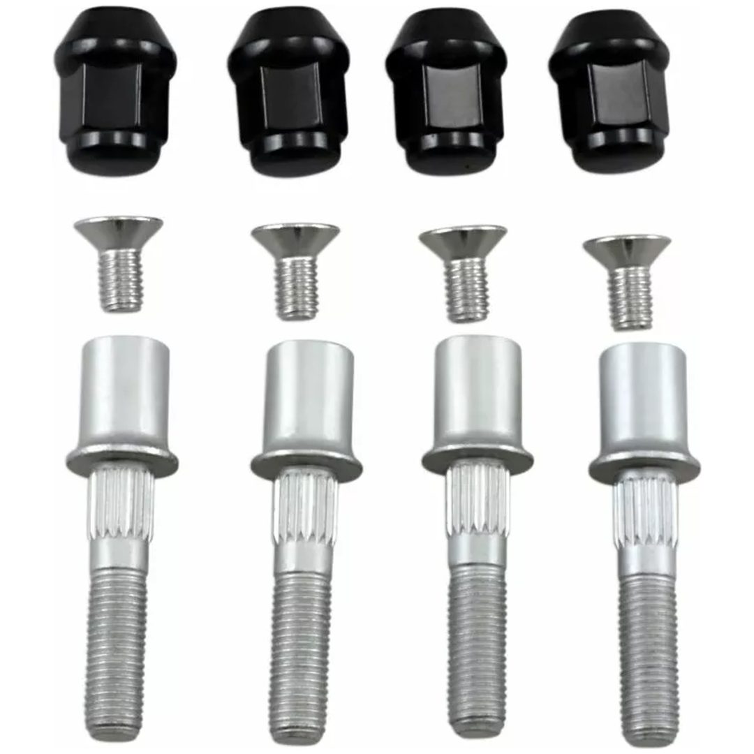 Hjulbult Kit MOOSE RACING Silver – bild 2