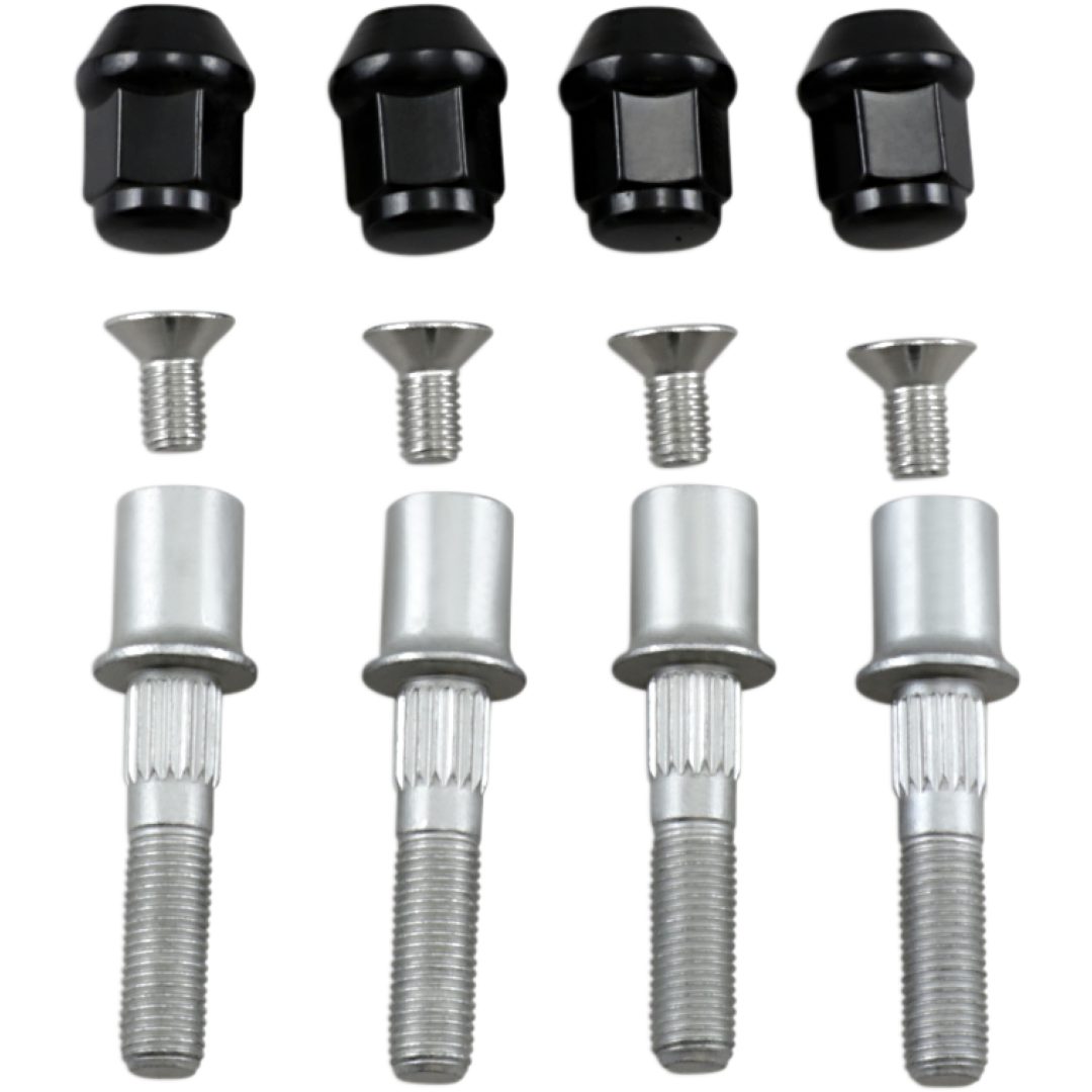 Hjulbult Kit MOOSE RACING Silver