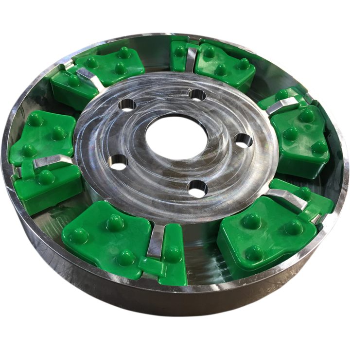 Hjuldämpare Cush Drive Grön ALLOY ART Dämpare – bild 2