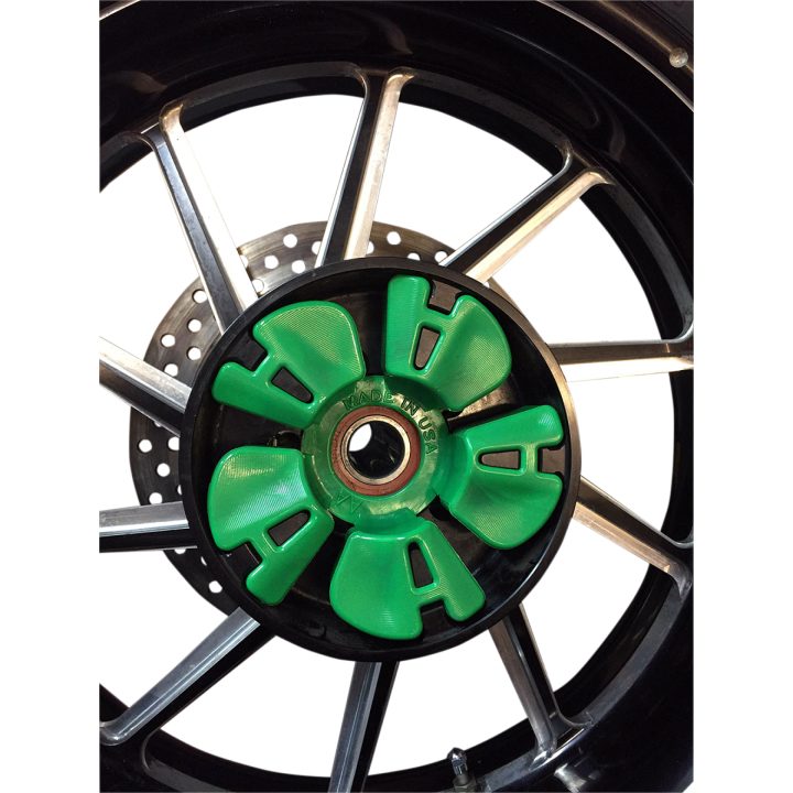 Hjuldämpare Cush Drive Grön ALLOY ART Dämpare – bild 2