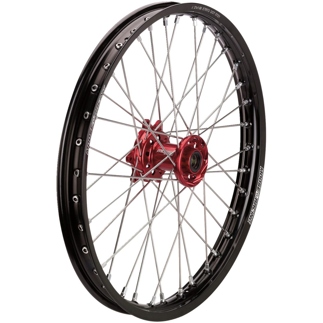 Hjulmontering Sx-1 Komplett Svart/anodiserad/röd MOOSE RACING