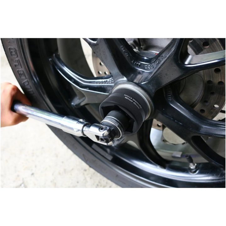 Hjulmutterhylsa Svart BIKESERVICE – bild 2