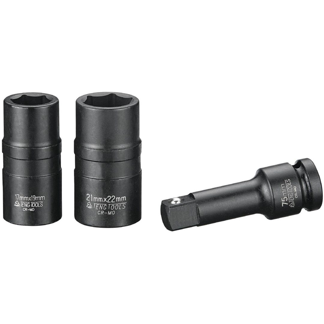 Hjulmutterhylssats 9203N1 Teng Tools HJULMUTTERHYLSSATS 3 DELAR