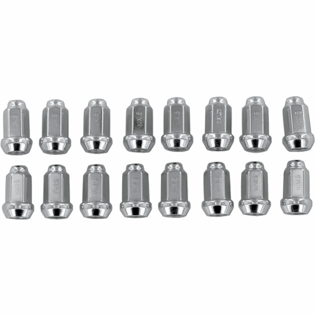 Hjulmuttrar A-6 Pro Mod Silver/chrome ITP 10mm x 1.5mm