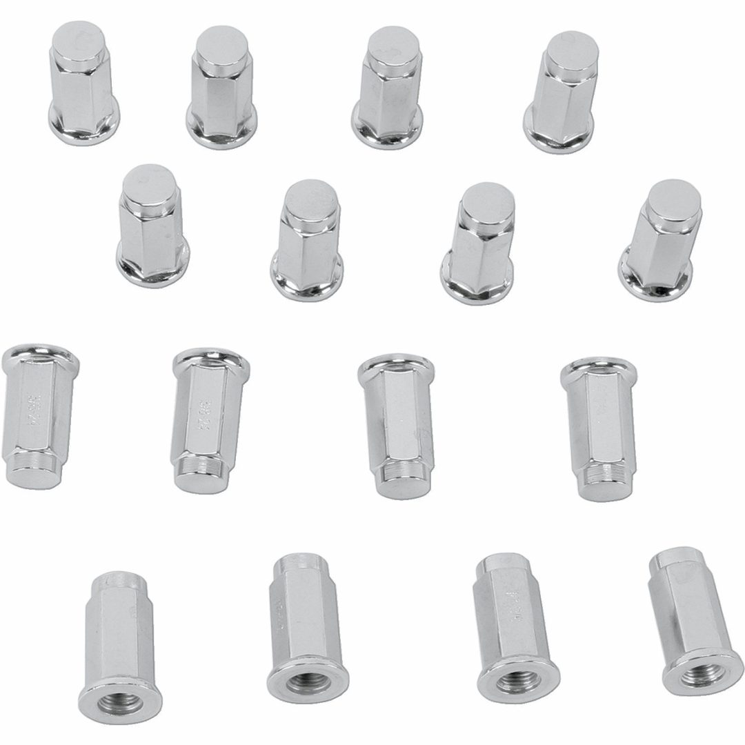 Hjulmuttrar A-6 Pro Mod Silver/chrome ITP 3/8"-24