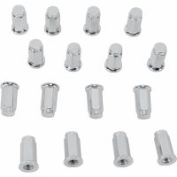 Hjulmuttrar A-6 Pro Mod Silver/chrome ITP
