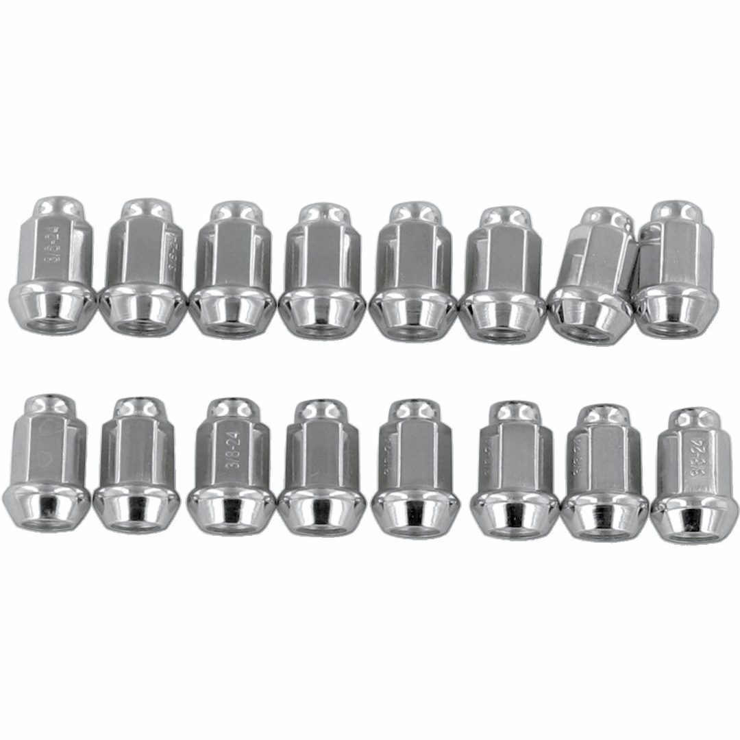Hjulmuttrar C-series Silver/chrome ITP 3/8"-24