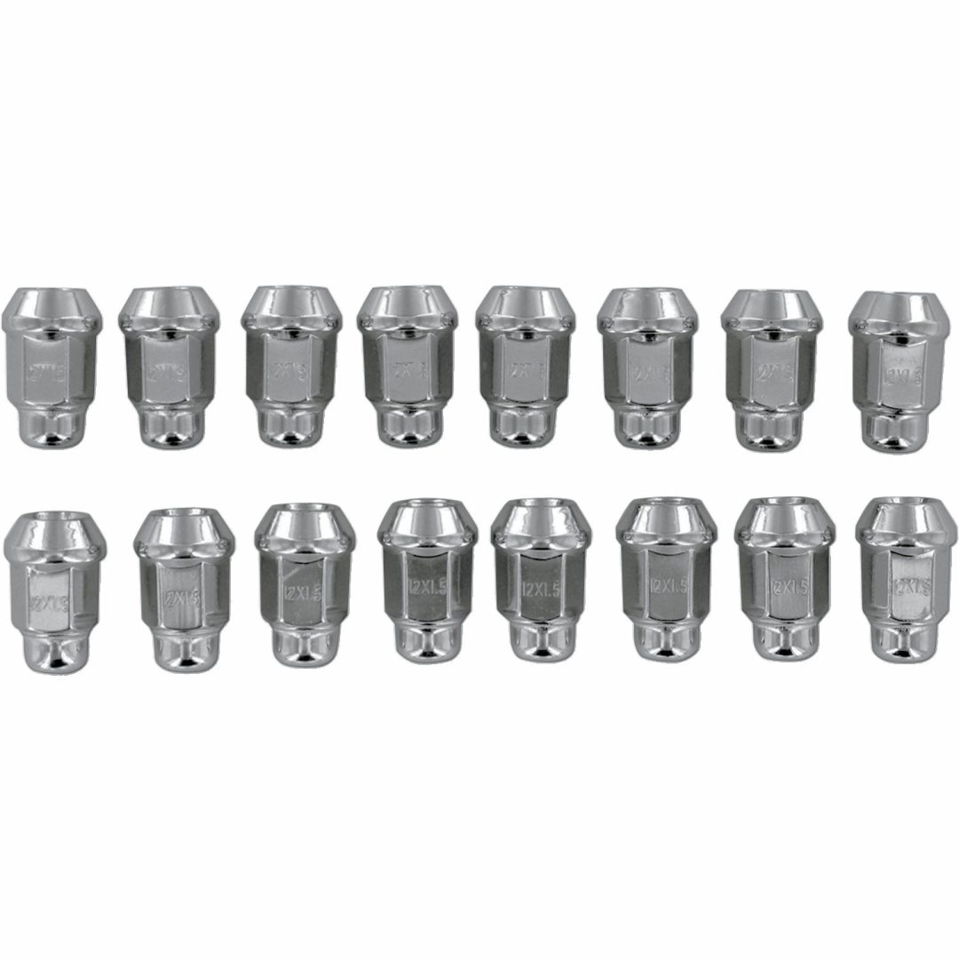 Hjulmuttrar Ss Series Silver/krom ITP 12mm