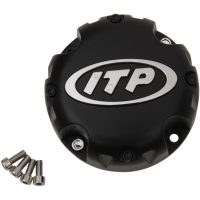 Hjulnavskåpa Cyclone Svart/chrome ITP