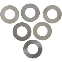 Hjulspacersats Silver EASTERN MOTORCYCLE PARTS