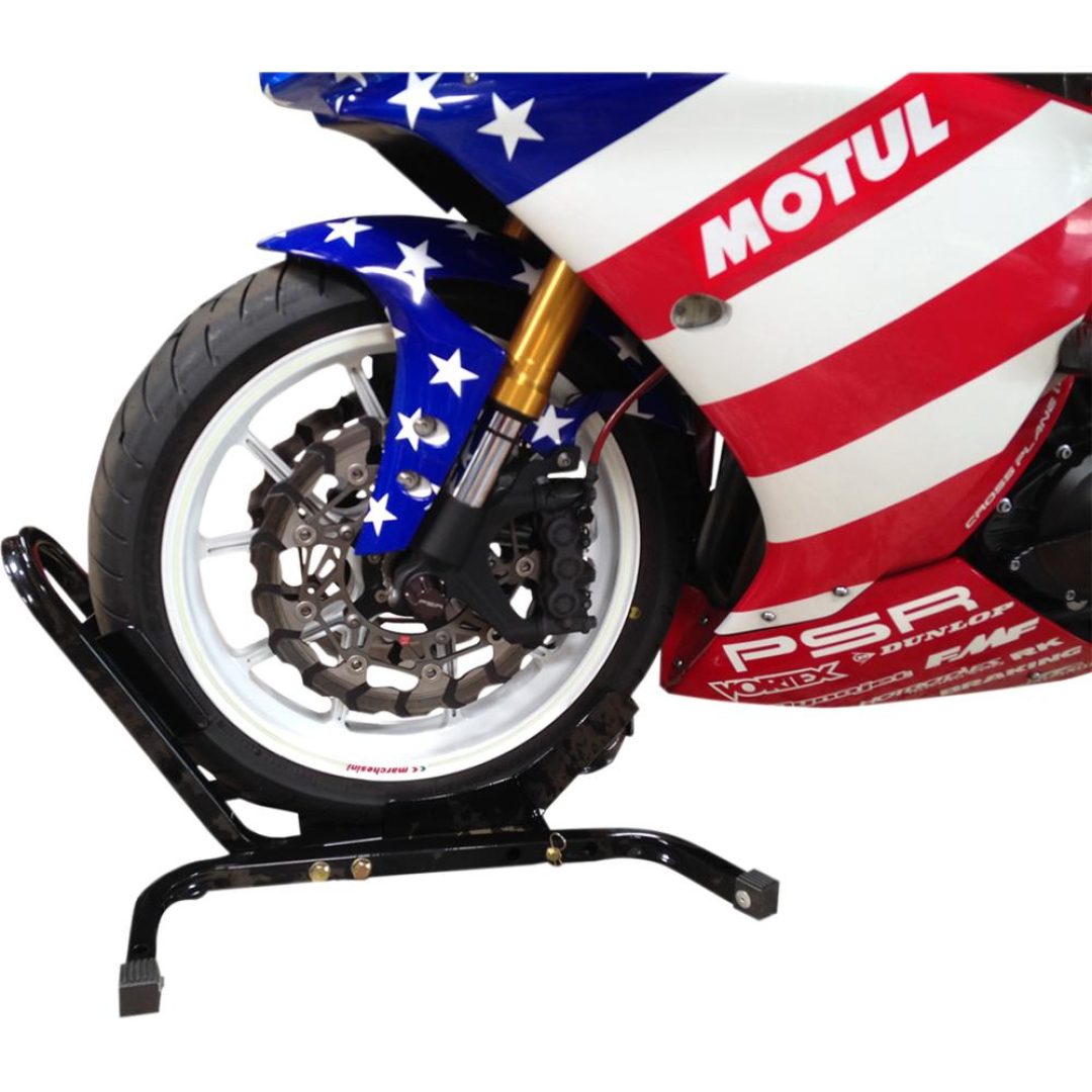 Hjulstopp Svart POWERSTANDS RACING