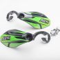 Handskydd Kit Med Aluminiumsstöd Svart/grön AVS RACING